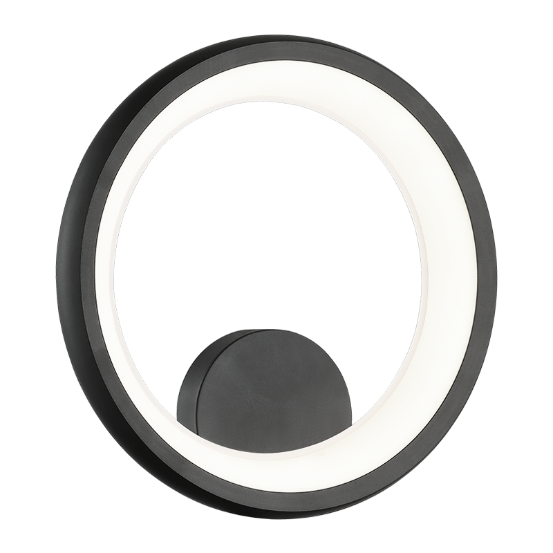 LED Steel Ring with Acrylic Diffuser Wall Sconce