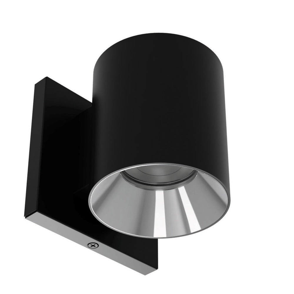 Zoron - 5CCT Round Wall Mount in Black/Chrome by WAC Lighting