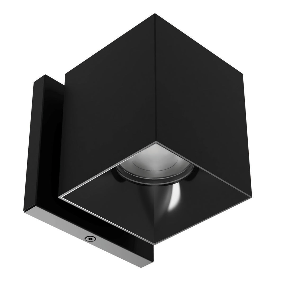 Zoron - 5CCT Square Wall Mount in Black/Black by WAC Lighting