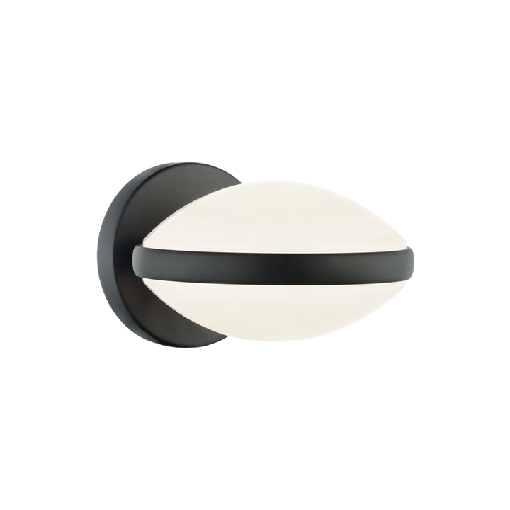 Steel Frame with Opal Glass Diffuser Wall Sconce