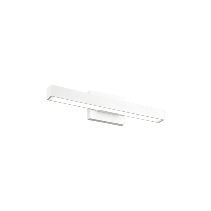 LED Steel Frame with Glass Diffuser Vanity Light