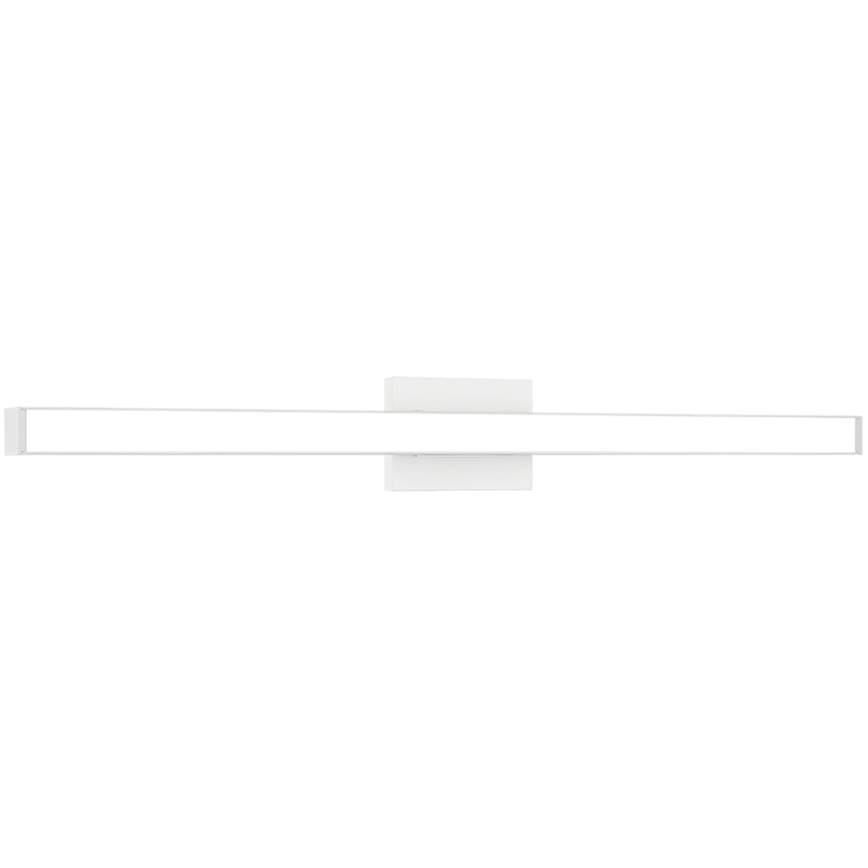 LED Steel Frame with Glass Diffuser Vanity Light