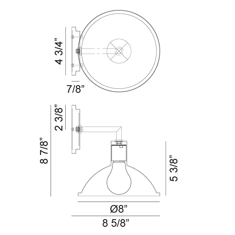 Farmley - 1 Light Outdoor Pendant