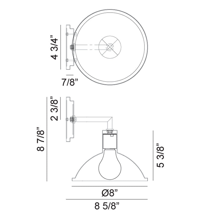 Farmley - 1 Light Outdoor Pendant