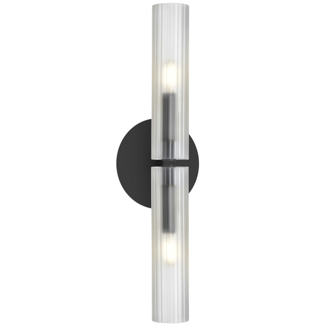 Wand 2 Light Incandescent Wall Sconce (WAN-192W), WAN-192W-MB-FR, by Dainolite
