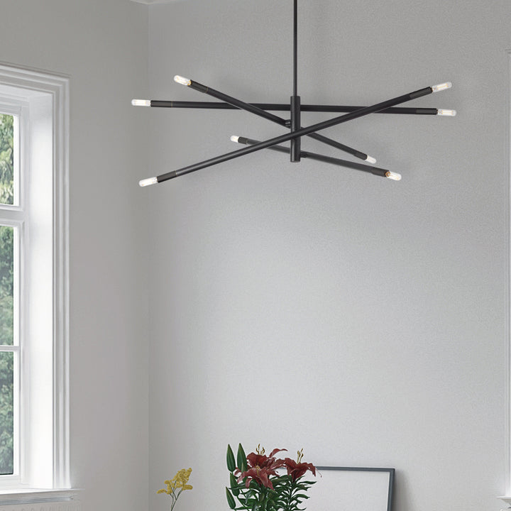 Wand 8 Light Incandescent Pendant by Dainolite - view 5