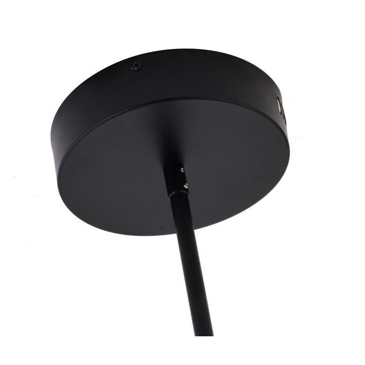Diamond Metal LED Chandelier with Silicone Diffusers by Bethel - view 4