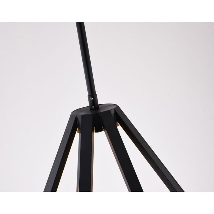 Diamond Metal LED Chandelier with Silicone Diffusers by Bethel - view 5
