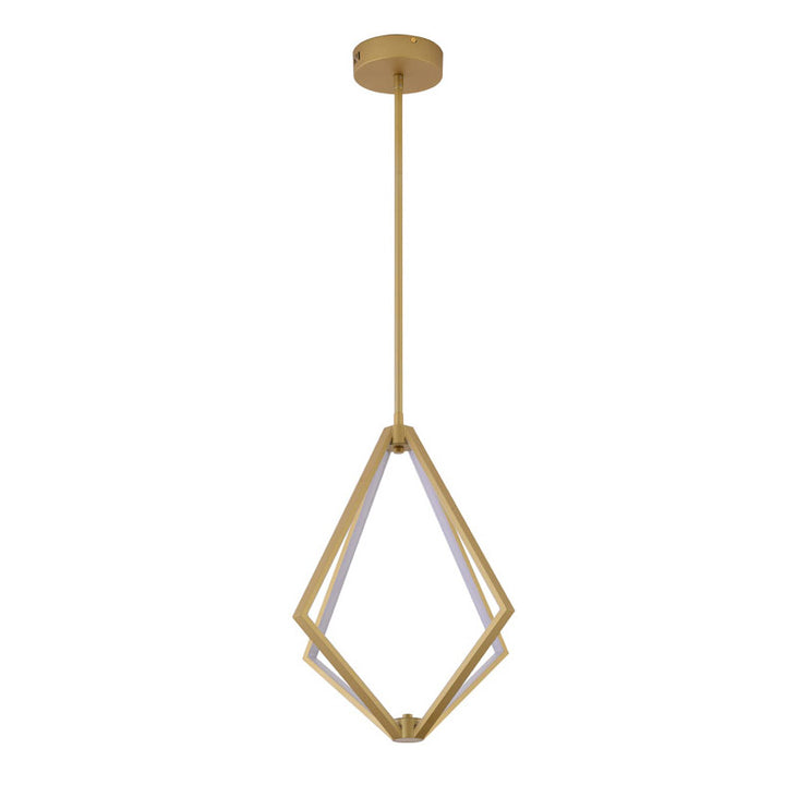 Diamond Metal LED Chandelier with Silicone Diffusers by Bethel - view 10