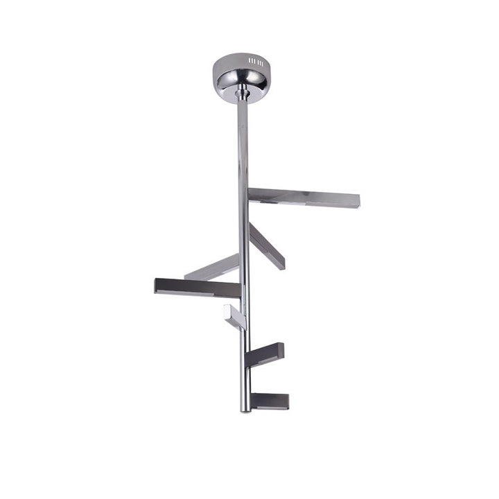 Diamond Metal LED Chandelier with Silicone Diffusers by Bethel - view 32