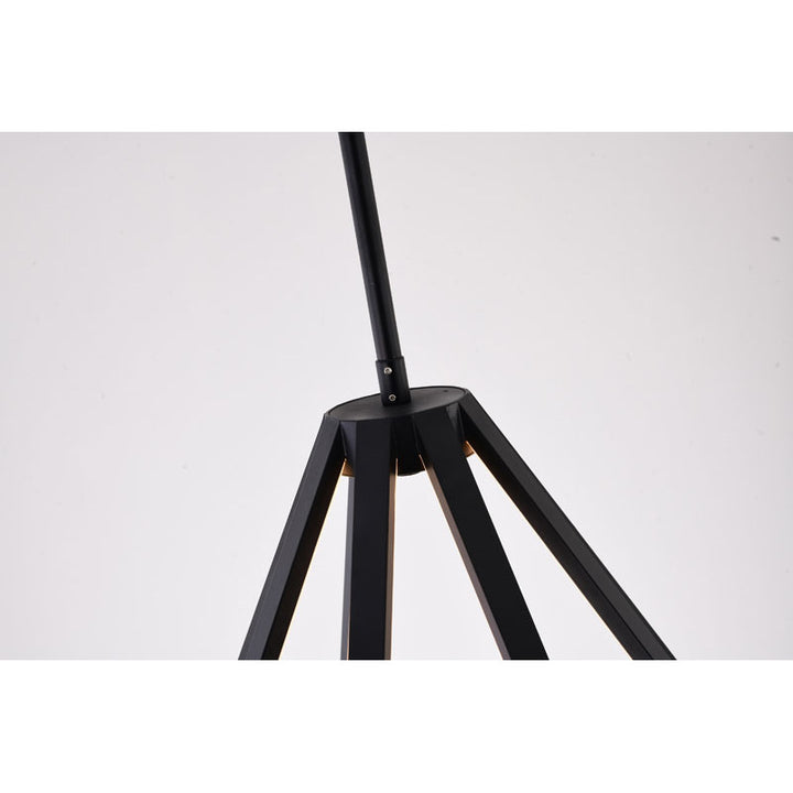 Diamond Metal LED Chandelier with Silicone Diffusers by Bethel - view 19