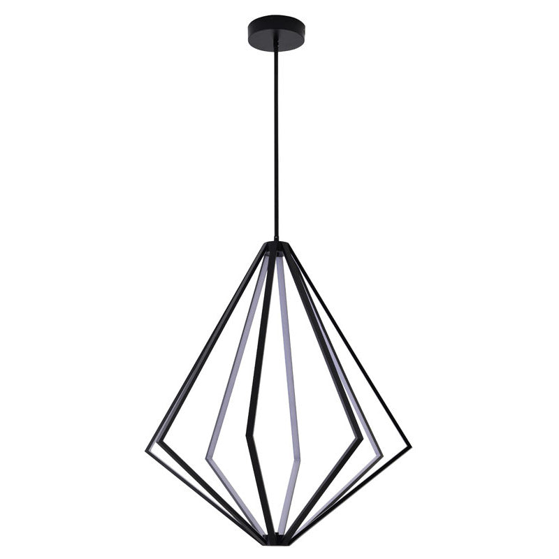 Diamond Metal LED Chandelier with Silicone Diffusers by Bethel - view 37