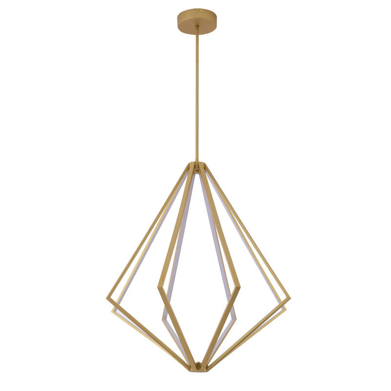 Diamond Metal LED Chandelier with Silicone Diffusers by Bethel - view 45