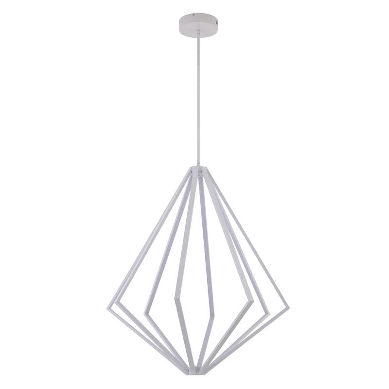 Diamond Metal LED Chandelier with Silicone Diffusers by Bethel - view 53