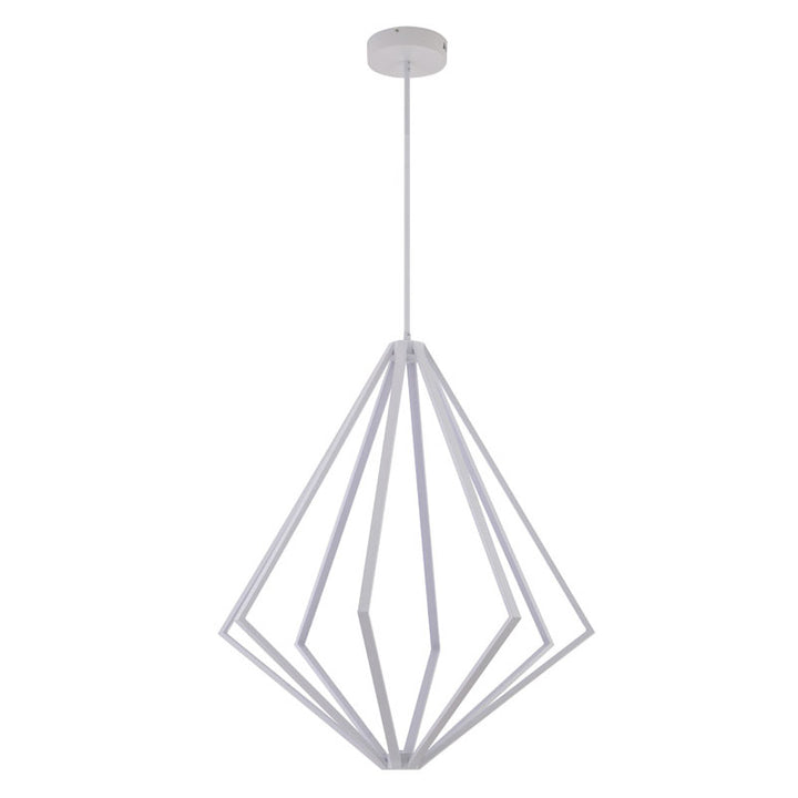 Diamond Metal LED Chandelier with Silicone Diffusers by Bethel - view 53