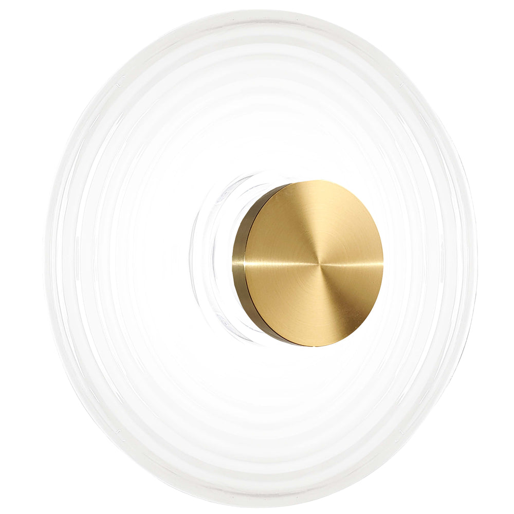 Windfield 12W Wall Sconce in Aged Brass by Dainolite