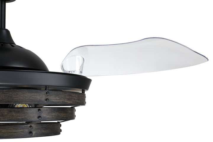 Whiskey 42" Hidden Blade Ceiling Fan