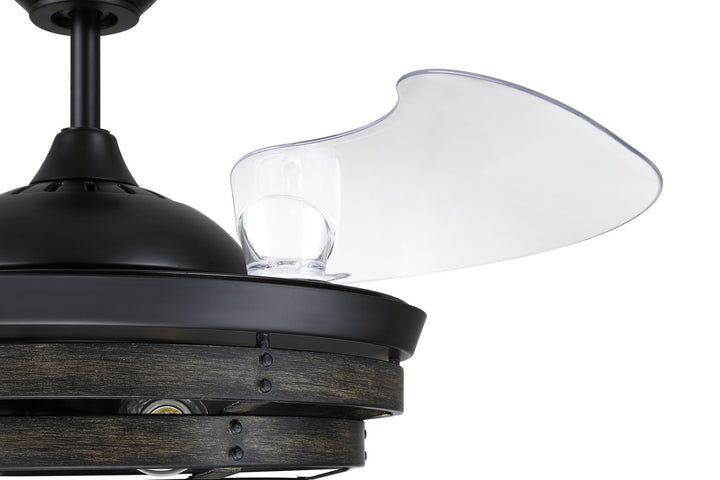 Whiskey 42" Hidden Blade Ceiling Fan