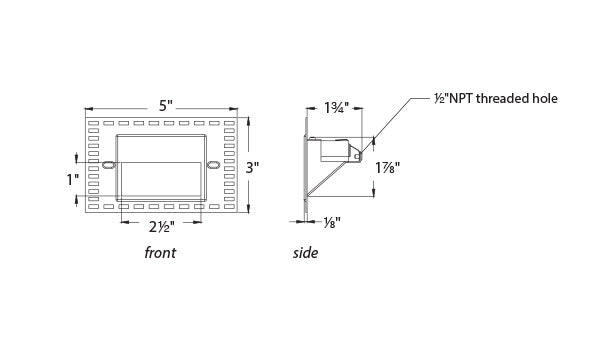 WL-LED100TR Step And Wall Light