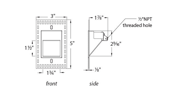 WL-LED200TR Step And Wall Light by WAC Lighting - view 2