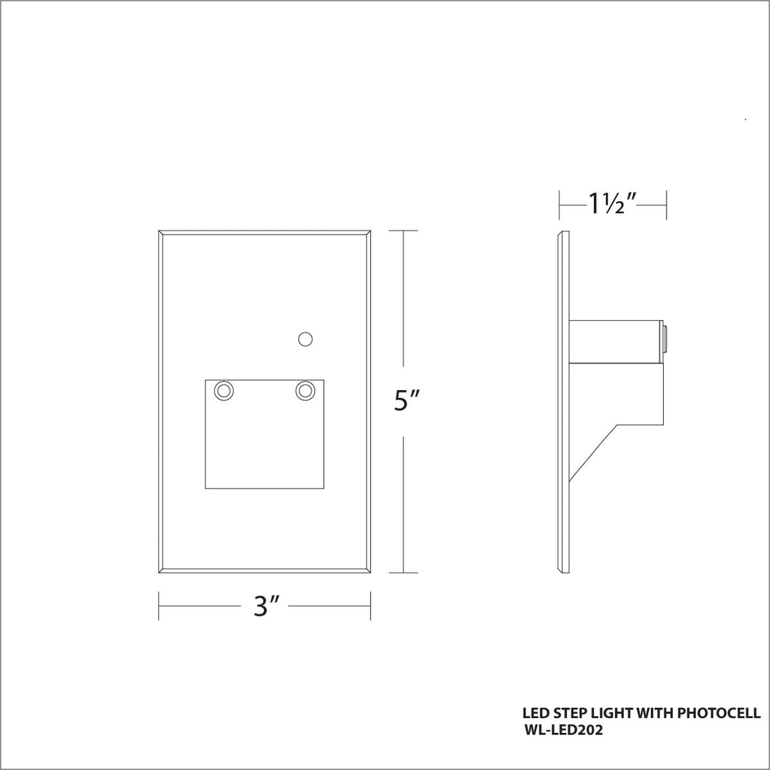 Step Light with Photocell