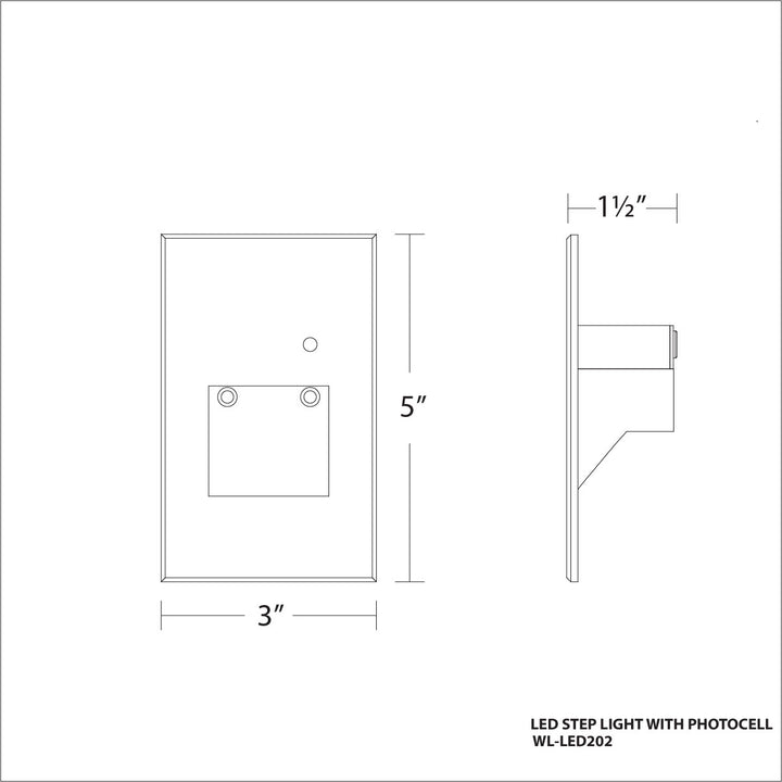 Step Light with Photocell