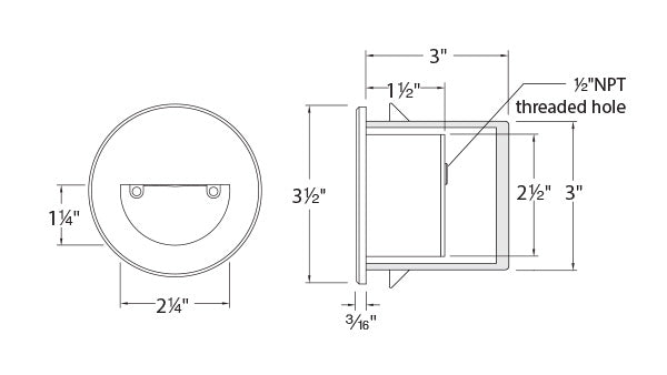 WL-LED300 Step And Wall Light