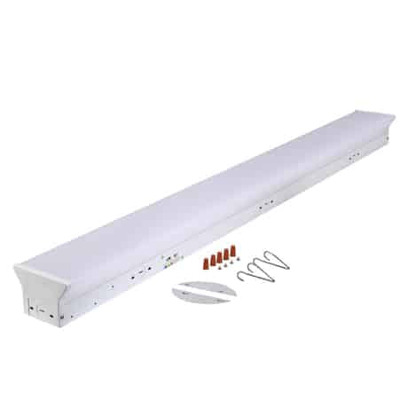 LED Wide Linear Strip Fixture- CCT &amp; Power Adjustable