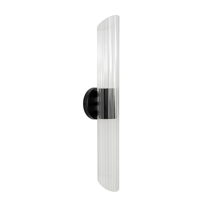 Vertis 2-Light Wall Sconce in Black by Russell