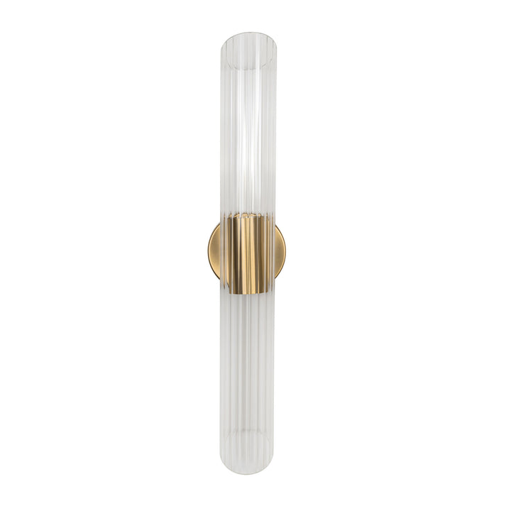 Vertis 2-Light Wall Sconce in Soft Gold by Russell