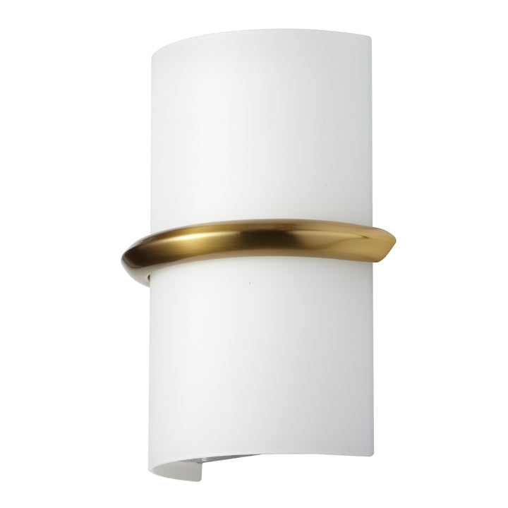 Wallace 14W Wall Sconce in Aged Brass by Dainolite
