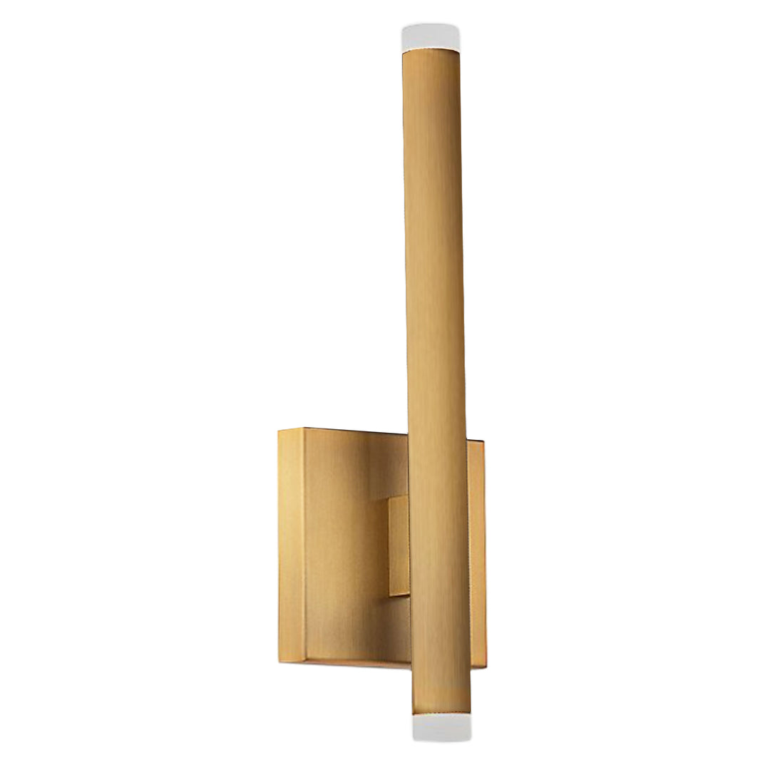 Wilson 10W Wall Sconce in Aged Brass by Dainolite