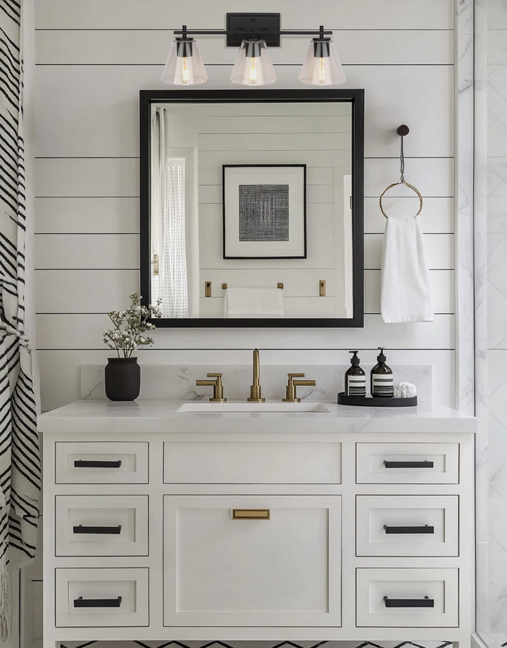 Wenda 3 Light Vanity by Dainolite - view 2