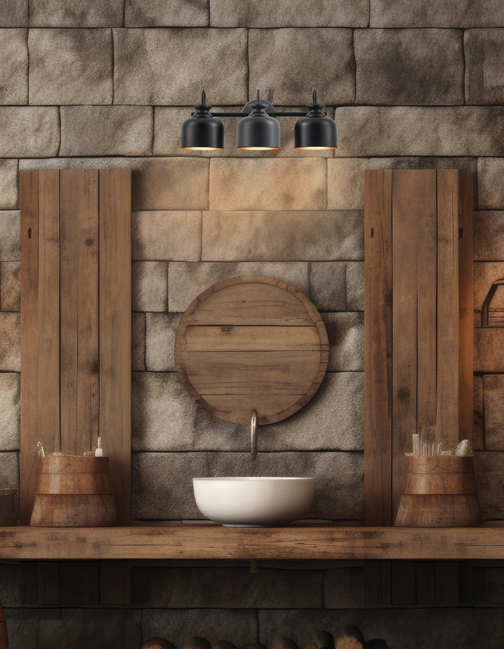 Wrigley 3 Light Vanity by Dainolite - view 2