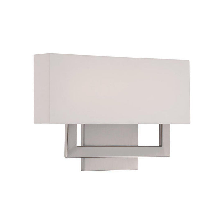 Manhattan Wall Sconce 2700K in Brushed Nickel by WAC Lighting