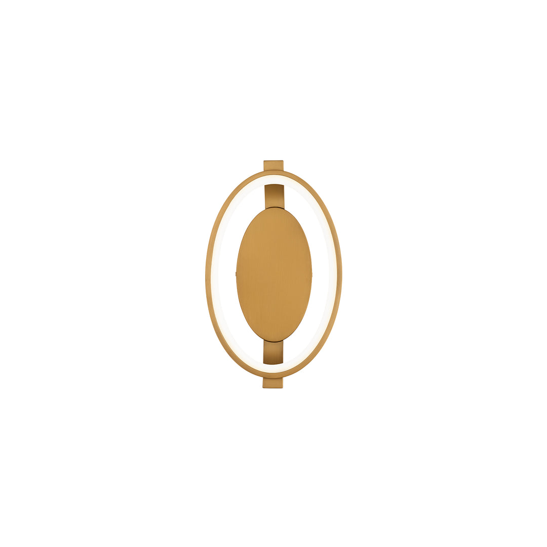 Solitaire Wall Sconce 3000K in Aged Brass by WAC Lighting