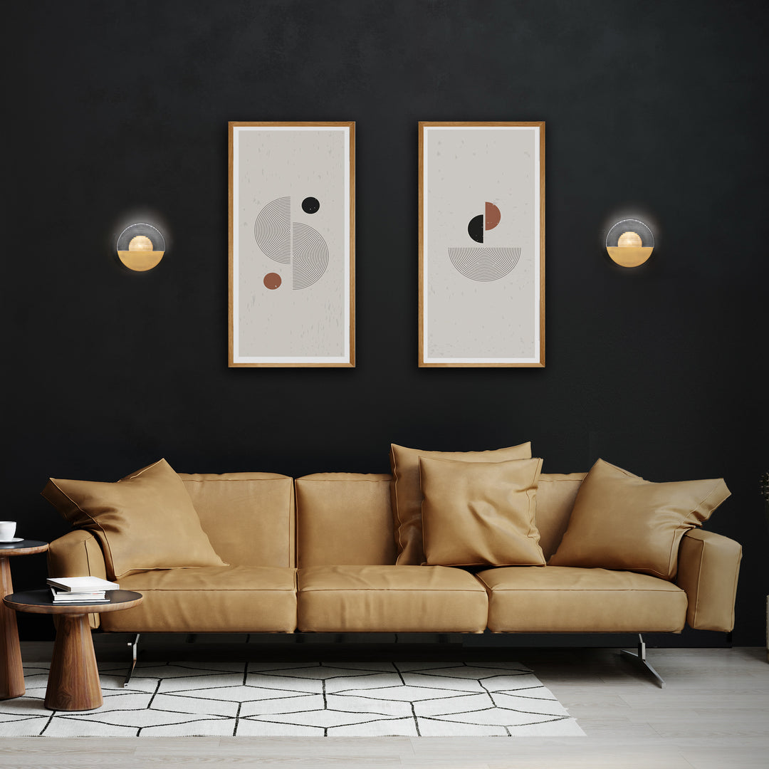 Crescent Wall Sconce 4CCT
