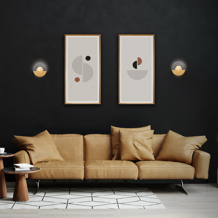 Crescent Wall Sconce 4CCT