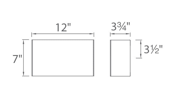 Blok 12" Wall Sconce