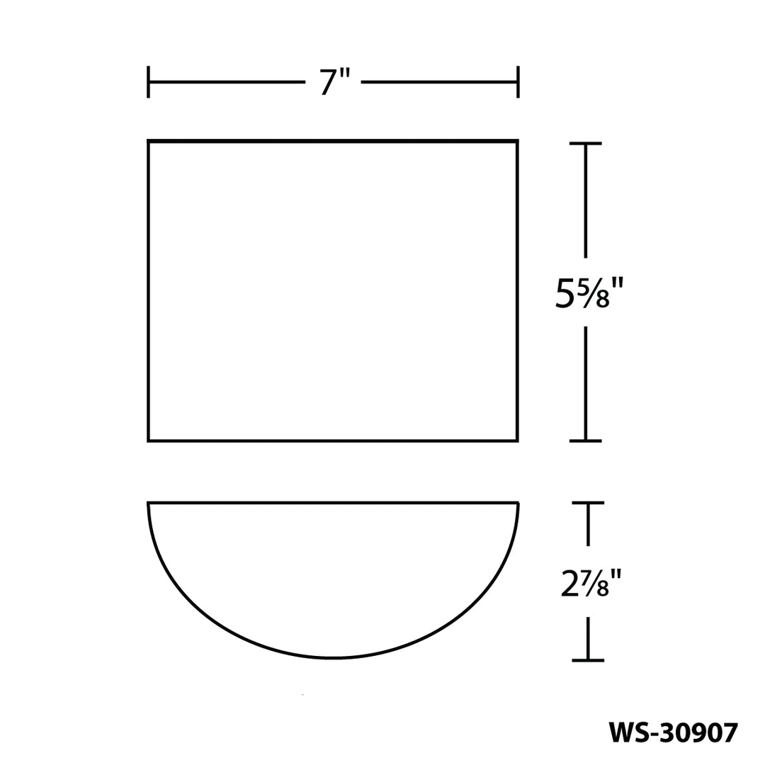 Pocket 7" Wall Sconce 3000K