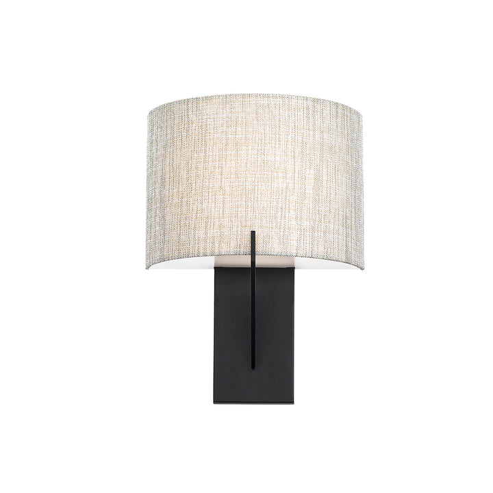 Fitzgerald Wall Sconce in Black by WAC Lighting