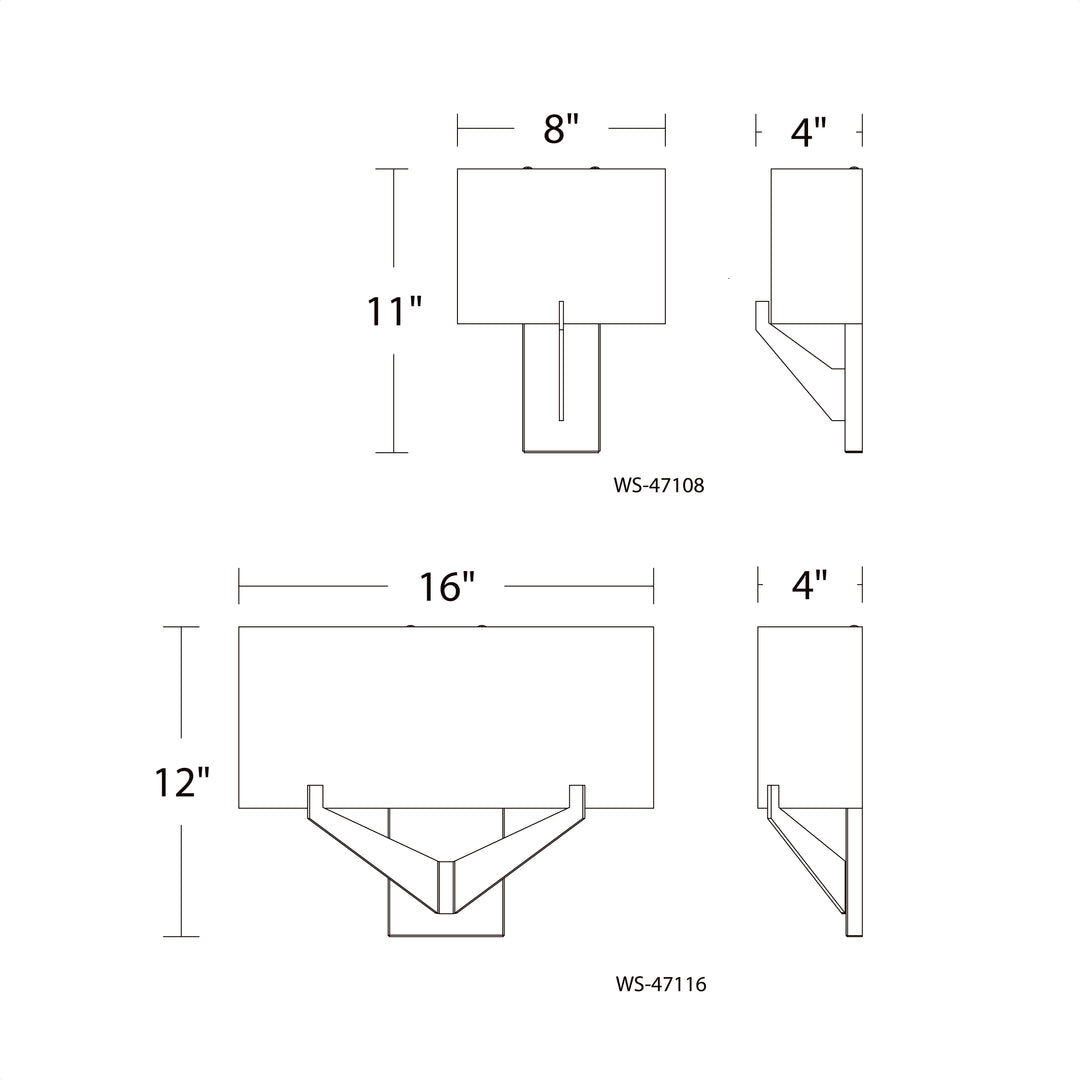 Fitzgerald Wall Sconce by WAC Lighting - view 9