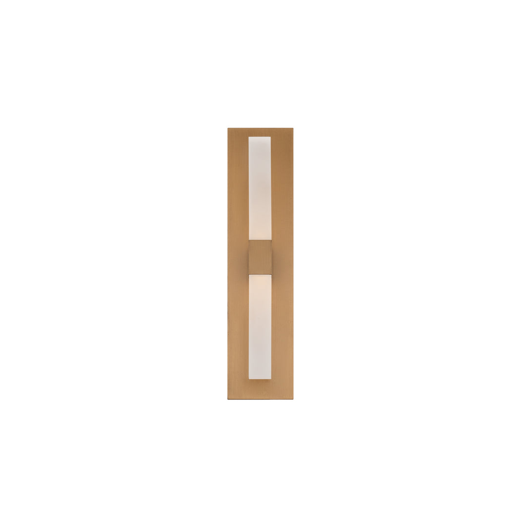 Camelot Wall Sconce 3000K in Aged Brass by WAC Lighting