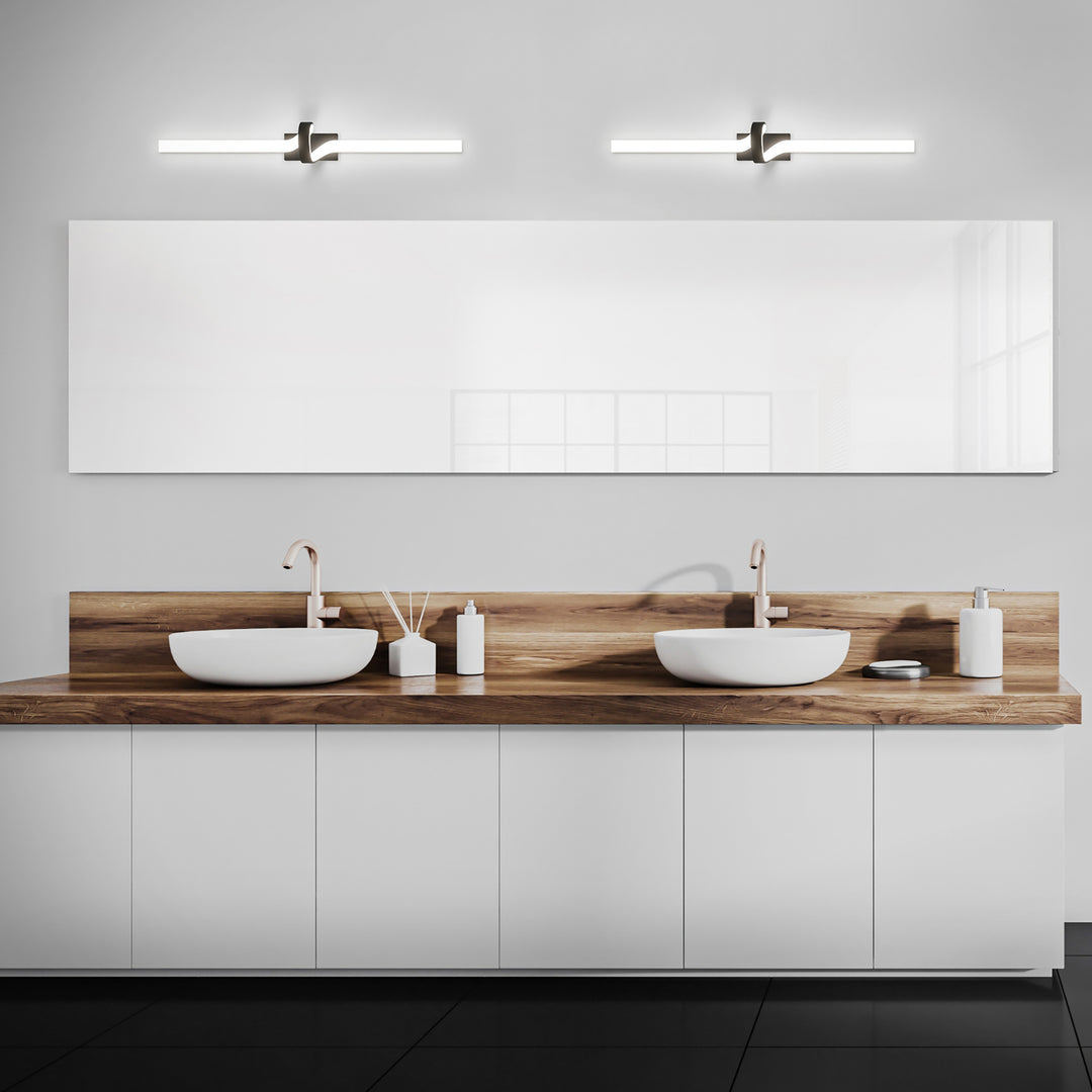 Loophole Bathroom Vanity &amp; Sconce