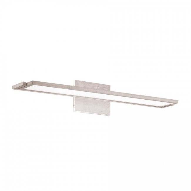 Line Bathroom Sconce in Brushed Aluminum by WAC Lighting