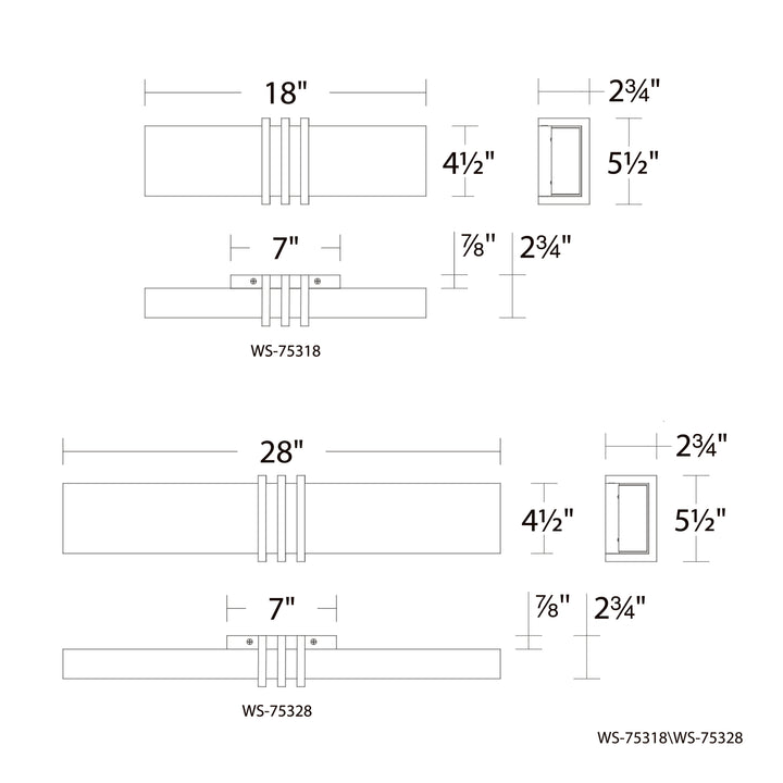 Minibar Bathroom Vanity &amp; Sconce 3000K