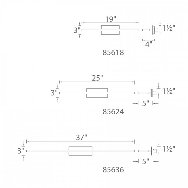 Level Bathroom Sconce 3500K by WAC Lighting - view 10