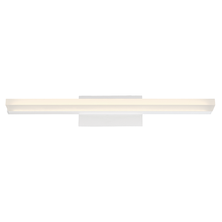 Level Bathroom Sconce 3500K in White by WAC Lighting