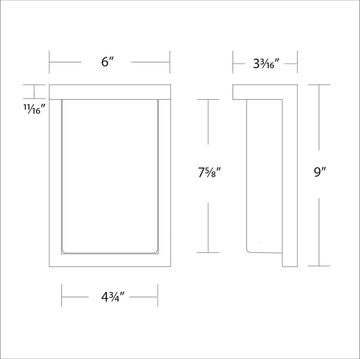Vega Wall Mount 3000K by WAC Lighting - view 4