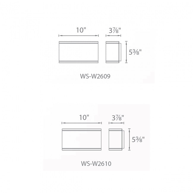 Tube Wall Mount 3000K by WAC Lighting - view 6